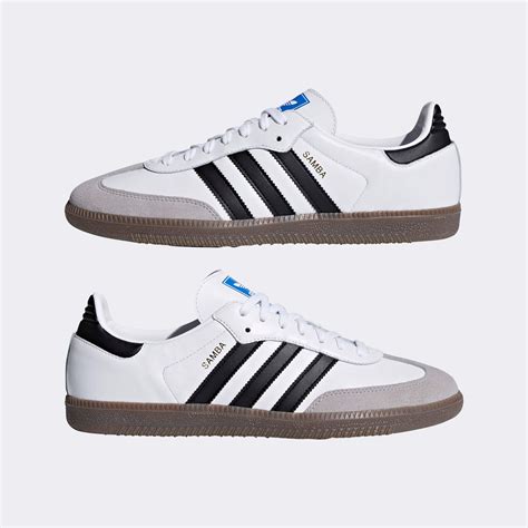 white adidas samba og